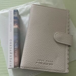 Jilly Box Summer 2024 passport wallet and perfume roller